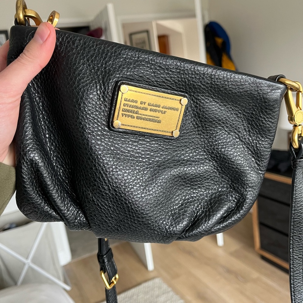 Marc by March Jacobs Classic Q Percy Leather Handbag Crossbody
